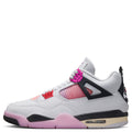 AIR JORDAN 4 RETRO  100OFF WHITEFIRE PINK-ANTHRACITE